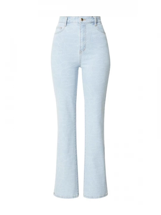 Foto van product Hoermanseder Jeans 'Evelyn' lichtblauw / wit