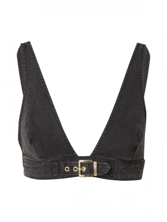 Foto van product Hoermanseder Top 'Amalia' black denim