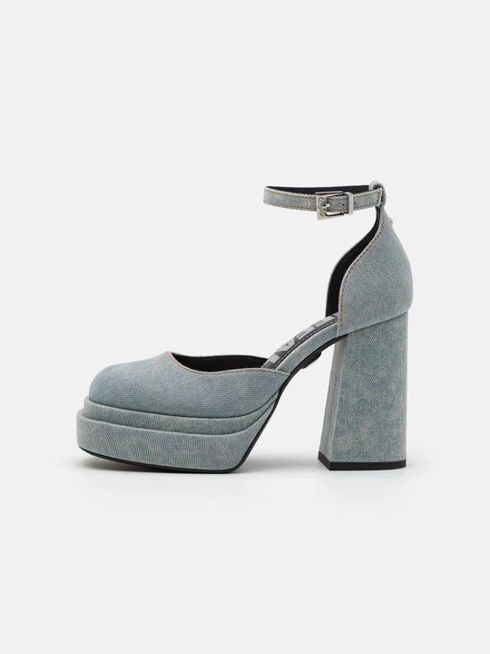 Foto van product Hoge hakken Buffalo blauw