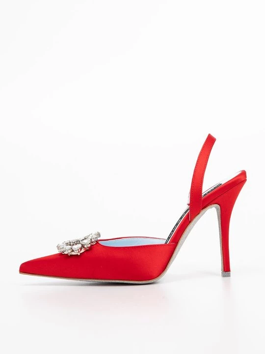 Foto van product Hoge hakken Chiara Ferragni rood