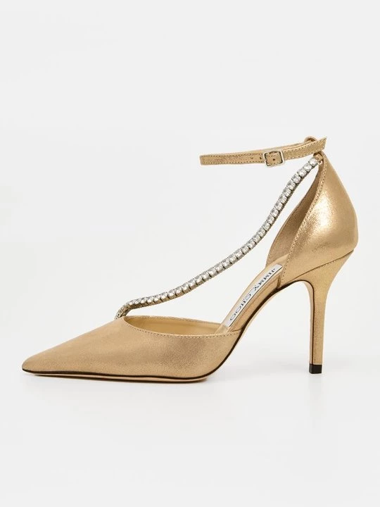 Foto van product Hoge hakken Jimmy Choo goudkleurig