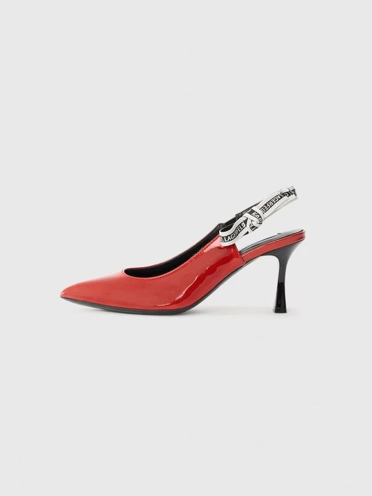 Foto van product Hoge hakken KARL LAGERFELD rood