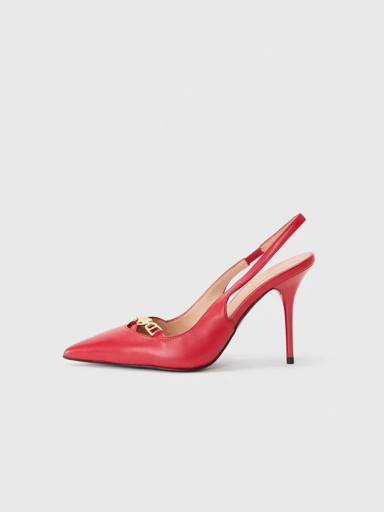 Foto van product Hoge hakken LOVE MOSCHINO rood