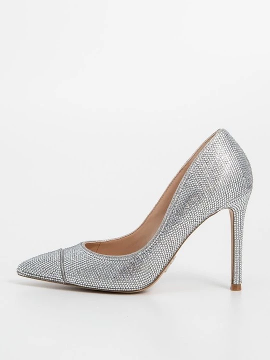 Foto van product Hoge hakken Steve Madden zilverkleurig
