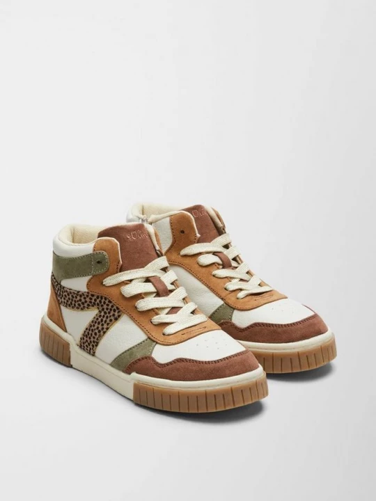 Foto van product Hoge sneakers s.Oliver bruin