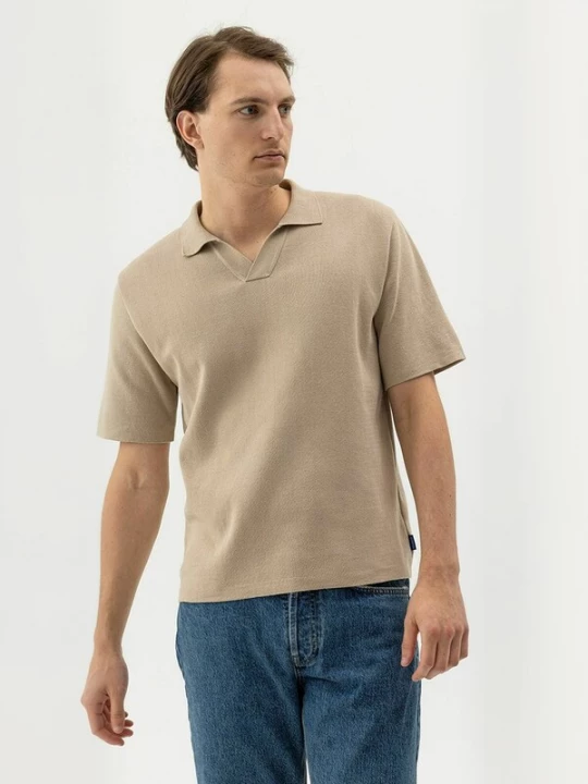 Foto van product Holebrook Overhemd ' Kristoffer ' beige