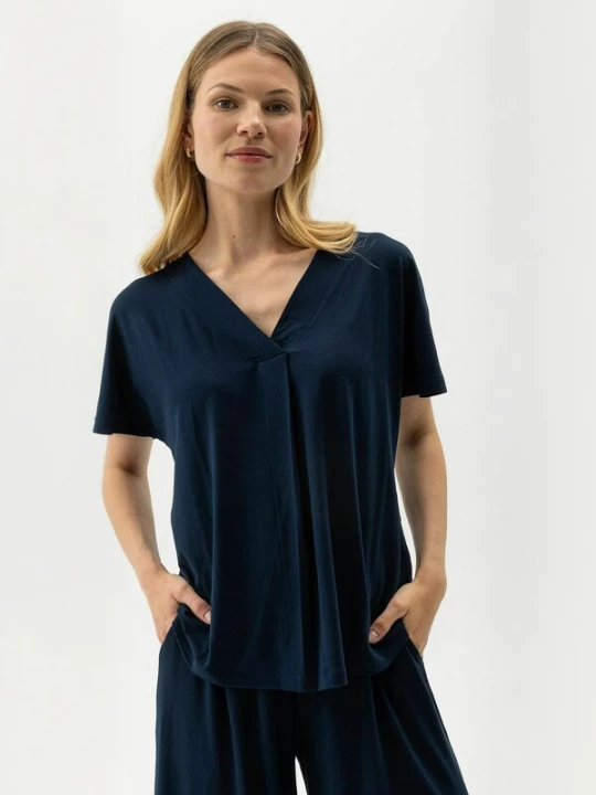 Foto van product Holebrook Top ' Ellen ' navy