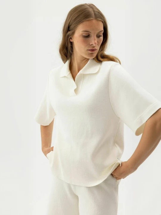 Foto van product Holebrook Top ' Lissie ' offwhite