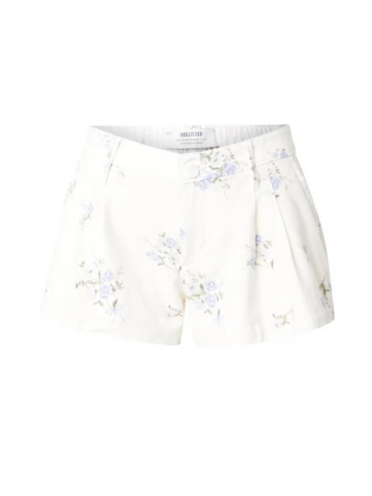 Foto van product HOLLISTER Bandplooibroek blauw / lichtblauw / groen / wit