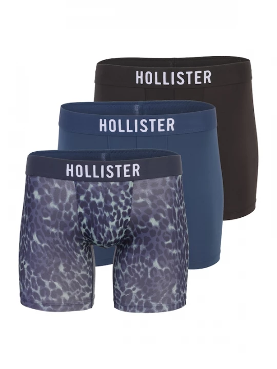 Foto van product HOLLISTER Boxershorts marine / navy / zwart / wit