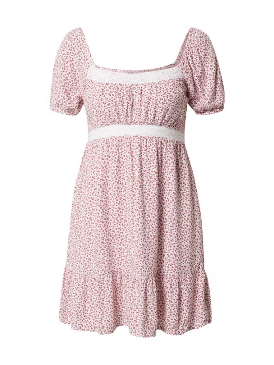Foto van product HOLLISTER Jurk grasgroen / rood / wit