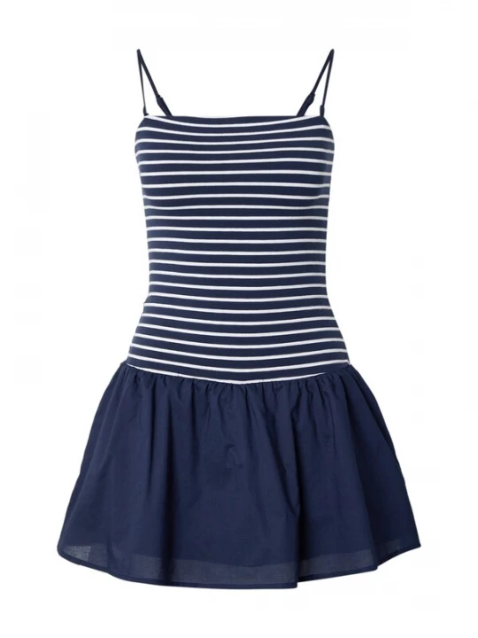 Foto van product HOLLISTER Jurk navy / wit