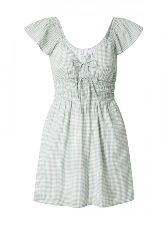 Foto van product HOLLISTER Jurk pastelgroen / wit