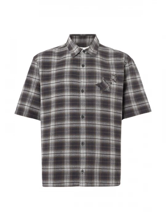 Foto van product HOLLISTER Overhemd bruin / zwart / wit