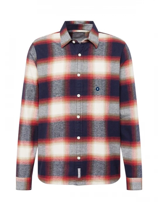 Foto van product HOLLISTER Overhemd 'HOLIDAY' navy / rood / wit