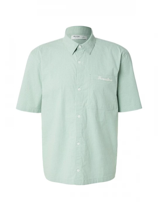 Foto van product HOLLISTER Overhemd lichtgroen / wit