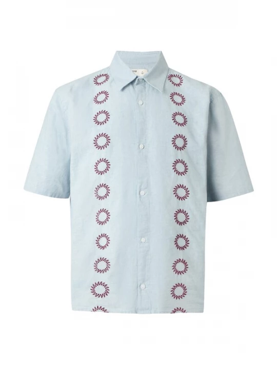 Foto van product HOLLISTER Overhemd pastelblauw / lila