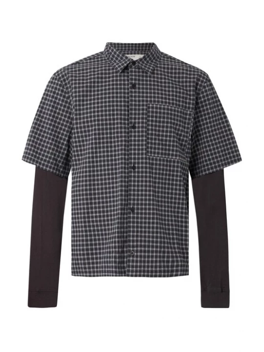 Foto van product HOLLISTER Overhemd zwart / wit