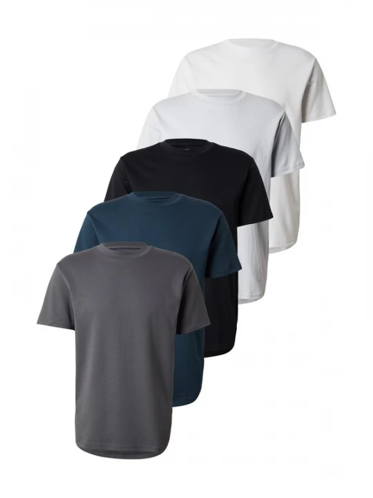 Foto van product HOLLISTER Shirt blauw / grijs / zwart / wit