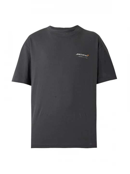 Foto van product HOLLISTER Shirt 'F1 RACING LIC MIAMI MCLAREN' ultramarine blauw / oranje / zwart / offwhite