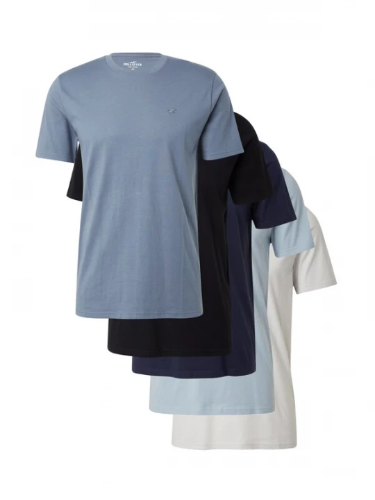 Foto van product HOLLISTER Shirt lichtblauw / donkerblauw / grijs / zwart