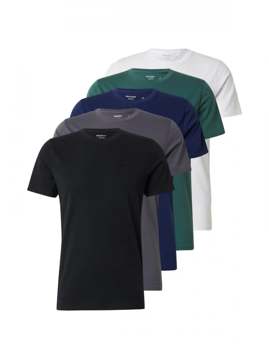 Foto van product HOLLISTER Shirt navy / grijs / groen / wit
