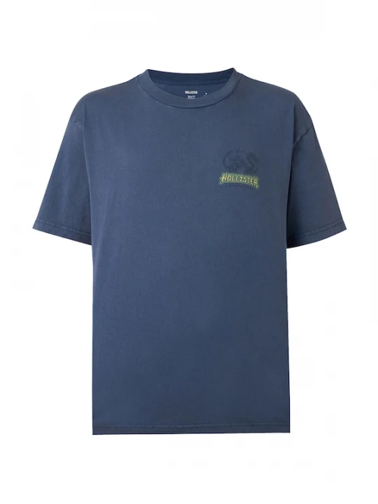 Foto van product HOLLISTER Shirt navy / indigo / geel / groen