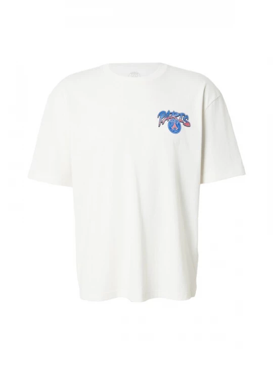 Foto van product HOLLISTER Shirt 'PSG' crème / blauw / lichtgrijs / rood