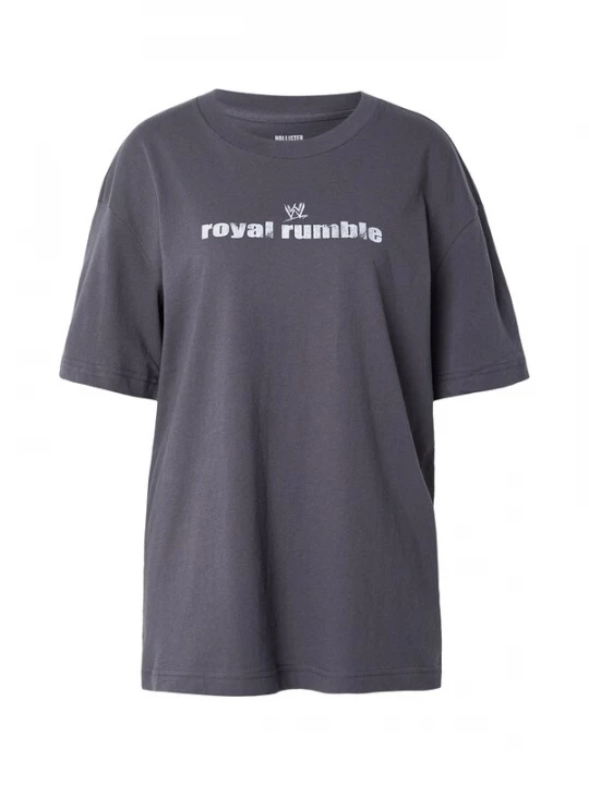 Foto van product HOLLISTER Shirt 'ROYAL RUMBLE' geel / antraciet / lila / wit