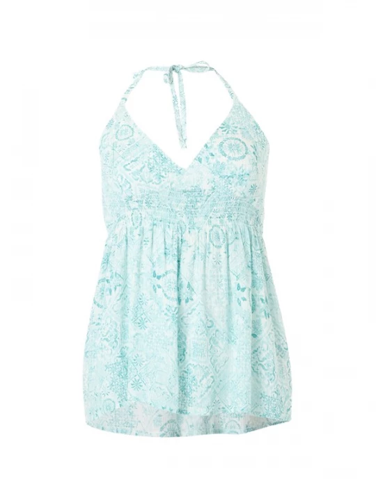 Foto van product HOLLISTER Top aqua / cyaan blauw