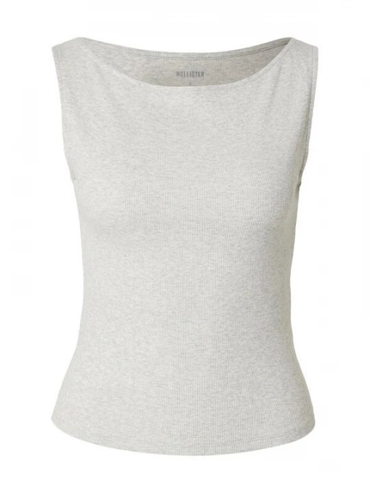Foto van product HOLLISTER Top lichtgrijs