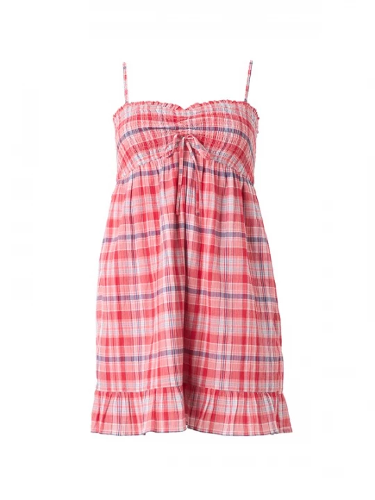 Foto van product HOLLISTER Zomerjurk navy / rood / lichtrood / offwhite