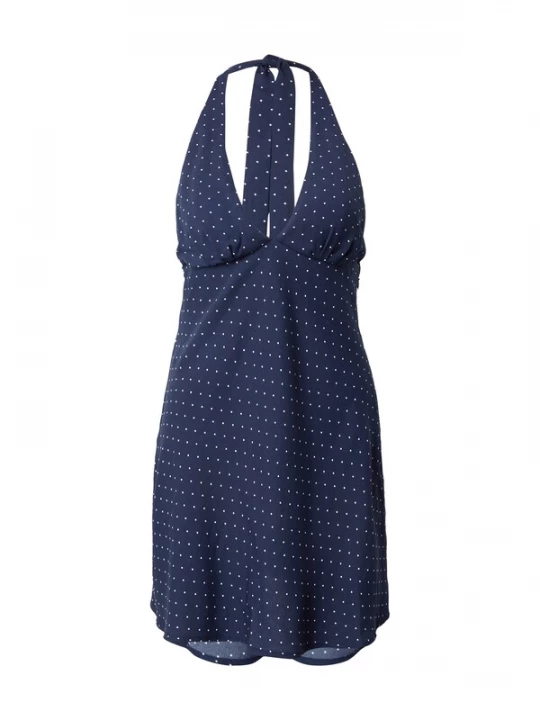 Foto van product HOLLISTER Zomerjurk navy / wit