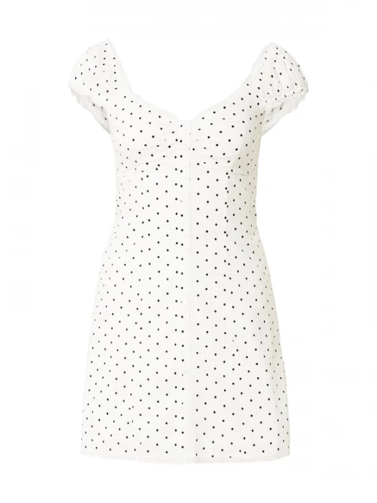 Foto van product HOLLISTER Zomerjurk zwart / wit