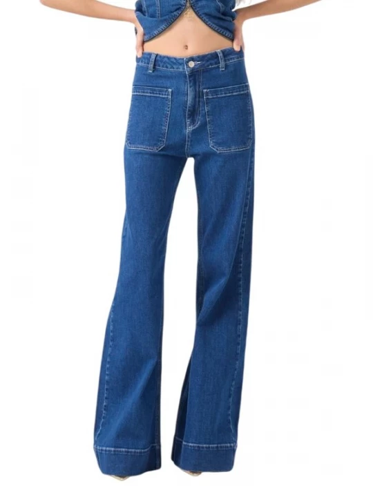 Foto van product HOLLY LOLLY Jeans blauw denim