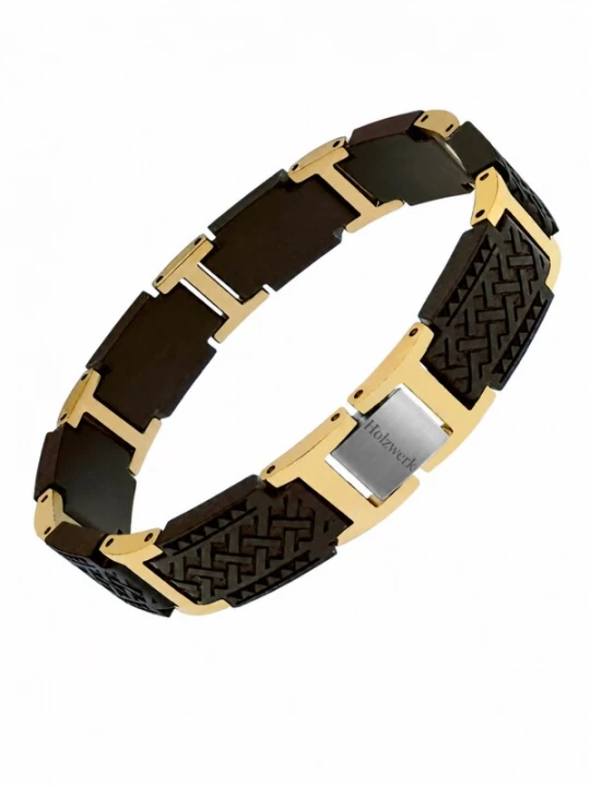 Foto van product Holzwerk Armband 'BALKSEE' zwart