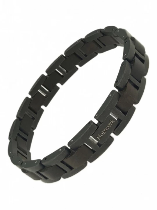 Foto van product Holzwerk Armband 'BALZSEE' antraciet