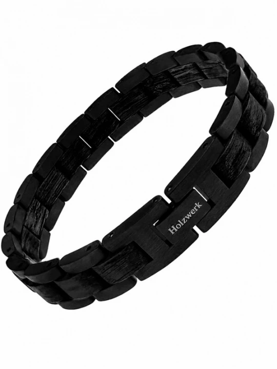 Foto van product Holzwerk Armband 'BODENSEE' zwart