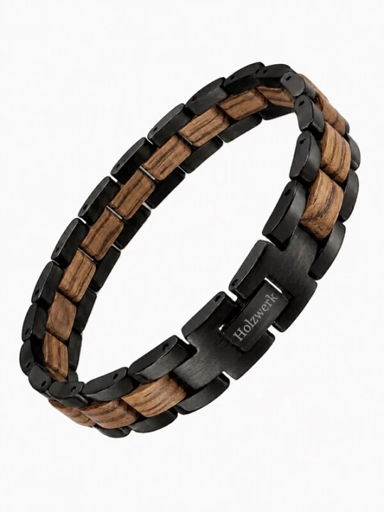 Foto van product Holzwerk Armband 'BORNSEE' bruin