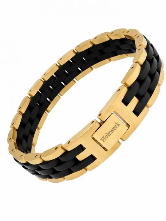 Foto van product Holzwerk Armband 'DEHMSEE' goud
