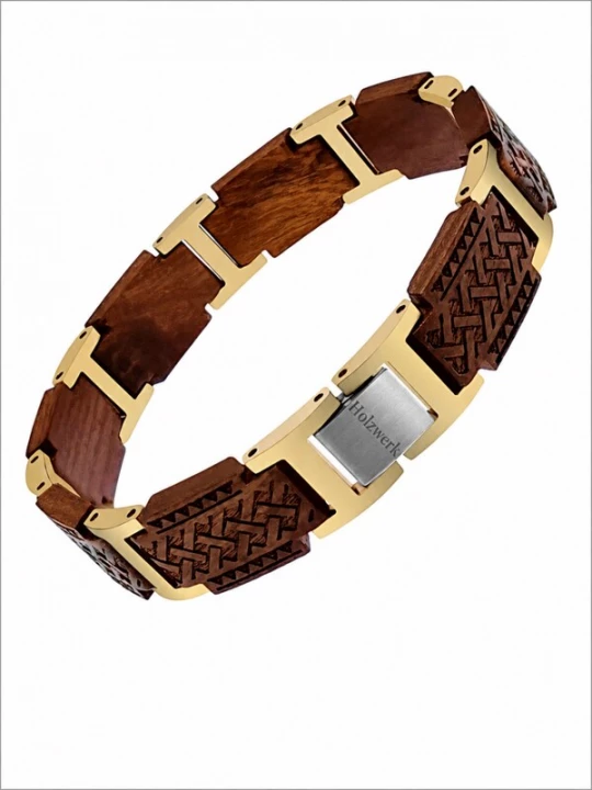 Foto van product Holzwerk Armband 'EIBSEE' bruin
