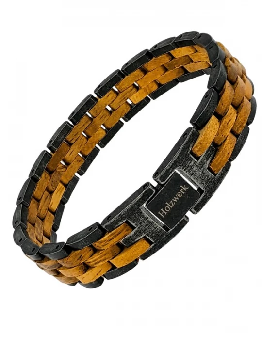 Foto van product Holzwerk Armband 'HALENSEE' cognac