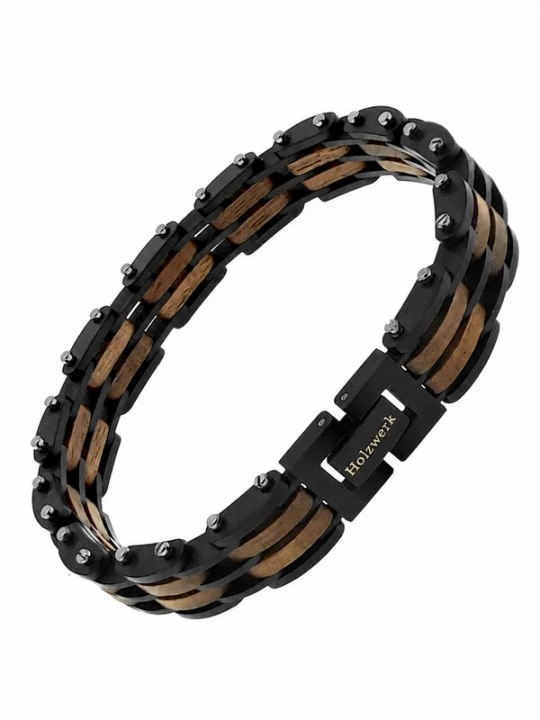 Foto van product Holzwerk Armband 'HINTERSEE' bruin