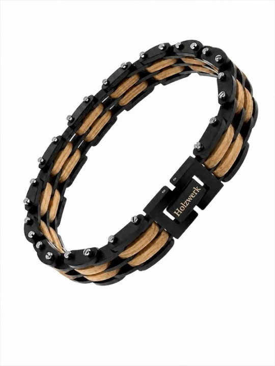 Foto van product Holzwerk Armband 'LUBOWSEE' beige