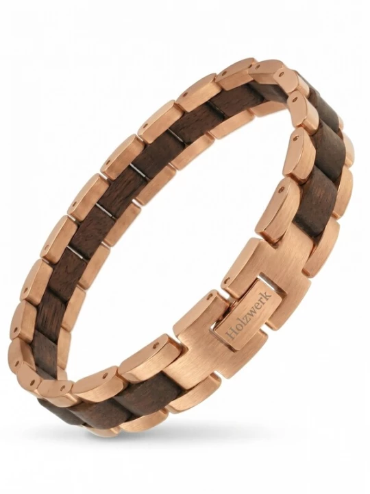 Foto van product Holzwerk Armband 'MILASEE' rose-goud