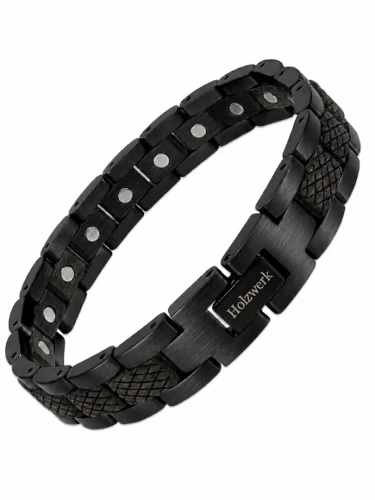 Foto van product Holzwerk Armband 'PARKSEE' zwart