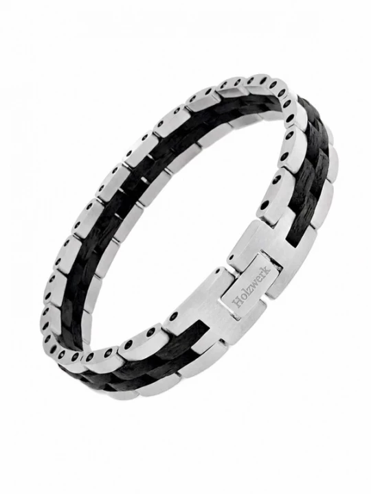 Foto van product Holzwerk Armband 'SANDASEE' zilver
