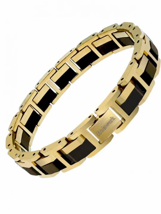 Foto van product Holzwerk Armband 'STAFSEE' goud