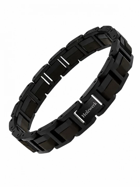 Foto van product Holzwerk Armband 'TIEFSEE' zwart