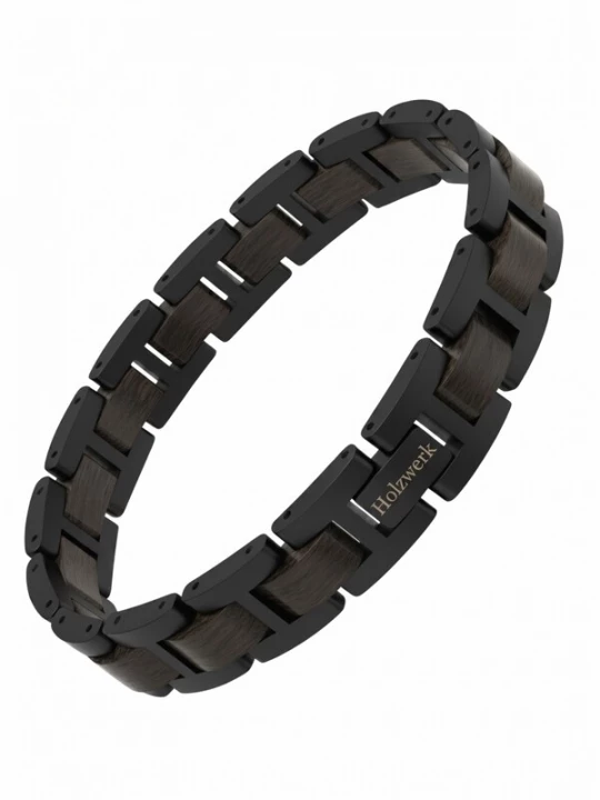 Foto van product Holzwerk Armband 'UNTERSEE' zwart
